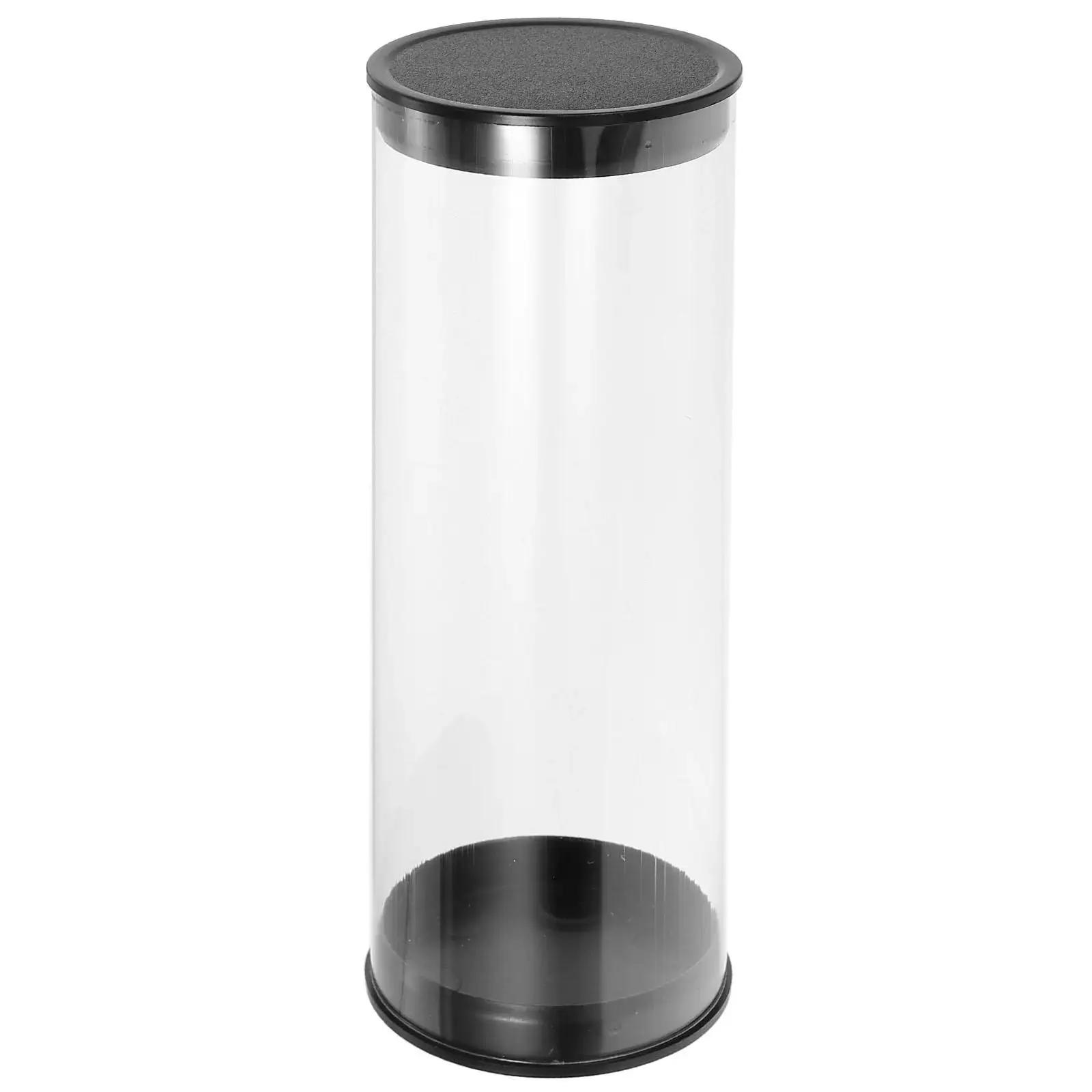 Golf Ball Tube Barrel Golfs Case 45mm Round Carrying Displaying Collectibles